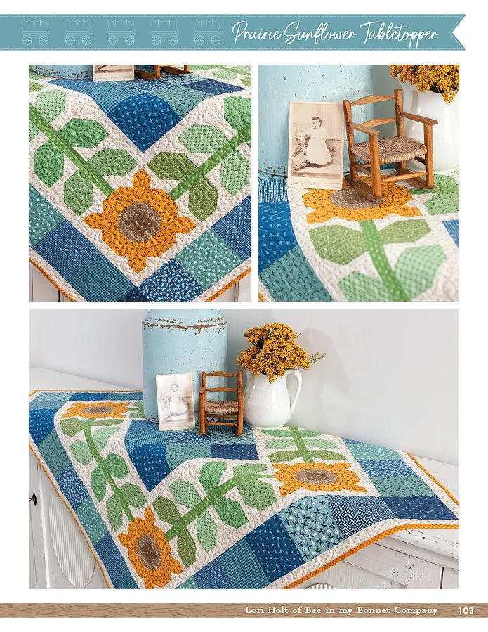 Prairie Home Quilt Book - image 5 - quilting book with patterns and instructions