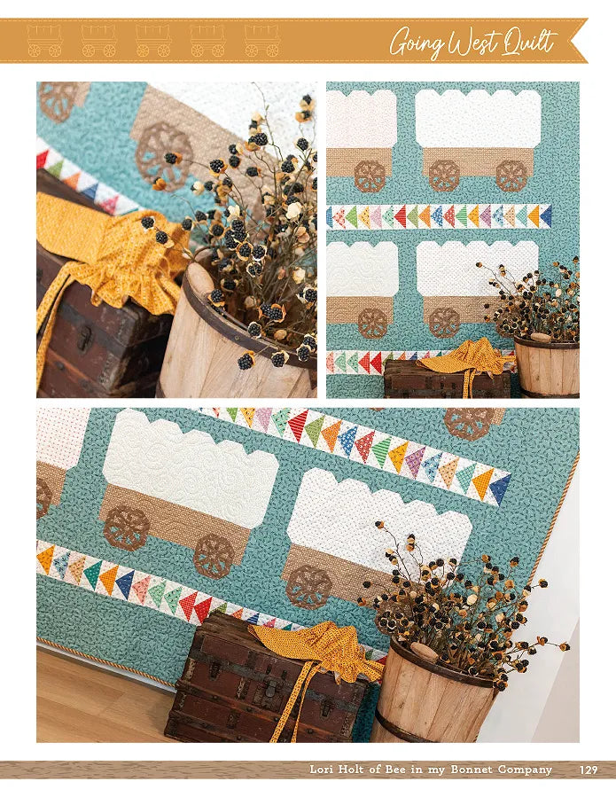Prairie Home Quilt Book - image 9 - quilting book with patterns and instructions