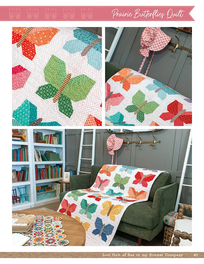 Prairie Home Quilt Book - image 8 - quilting book with patterns and instructions