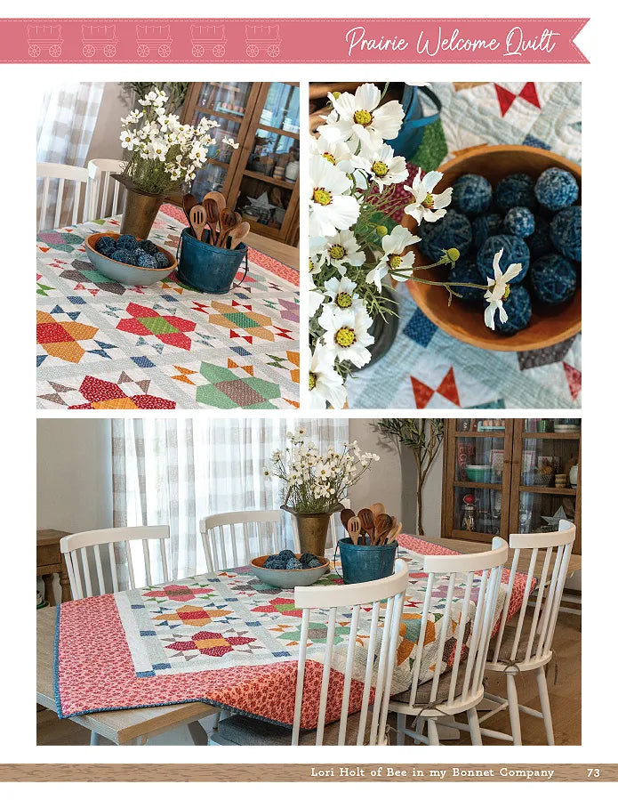 Prairie Home Quilt Book - image 6 - quilting book with patterns and instructions