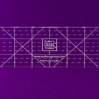 ProMini Ruler - image 2 - quilting ruler for precision cutting