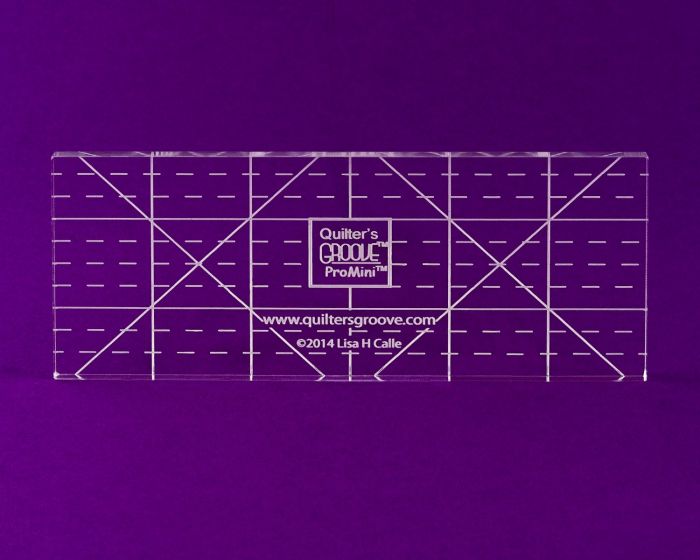 ProMini Ruler - image 1 - quilting ruler for precision cutting
