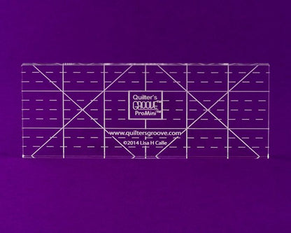 ProMini Ruler - image 1 - quilting ruler for precision cutting