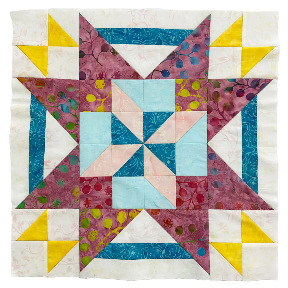 Block from Quilt Fairy Dreams Quilt Designed by Angela Huffman