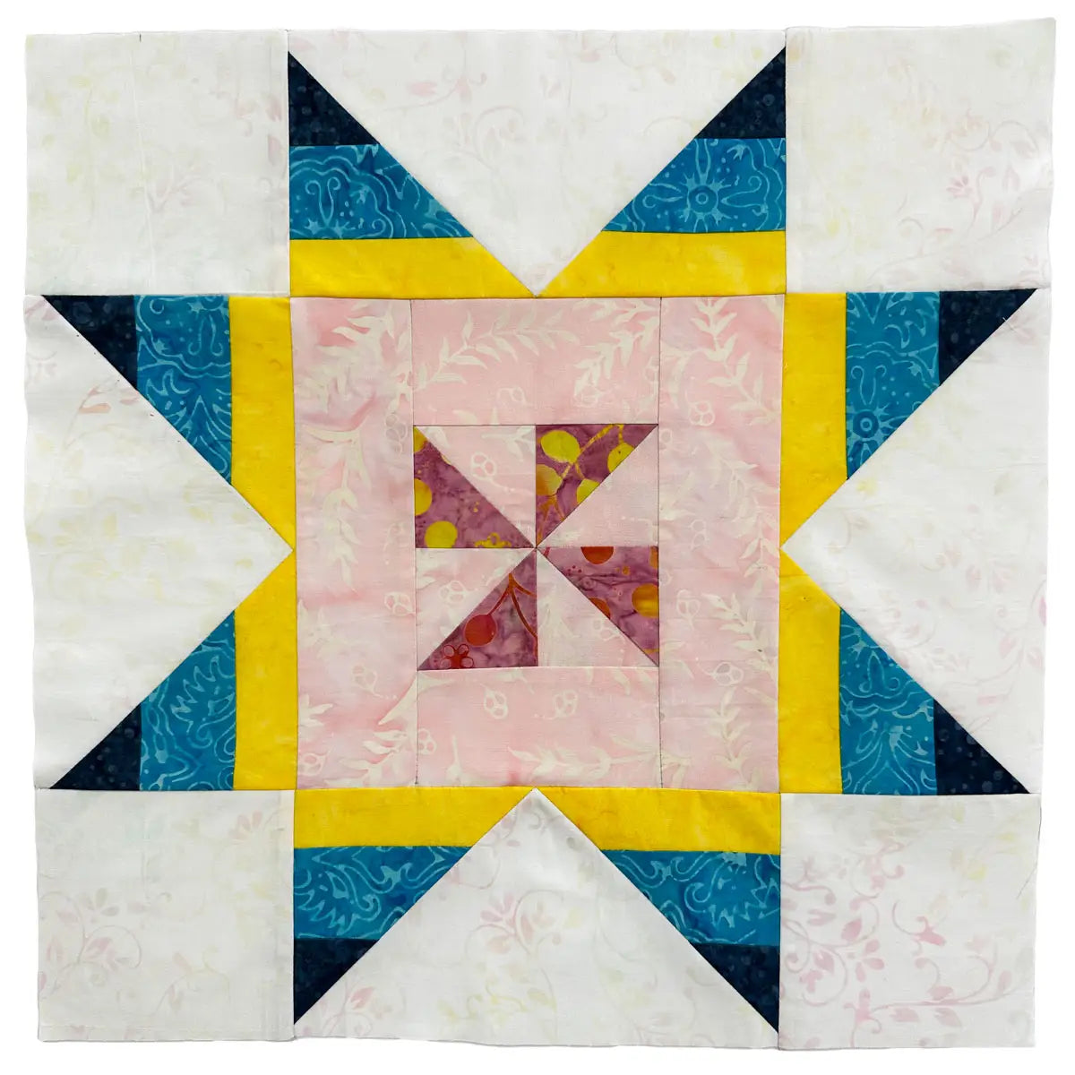 Block from Quilt Fairy Dreams Quilt Designed by Angela Huffman