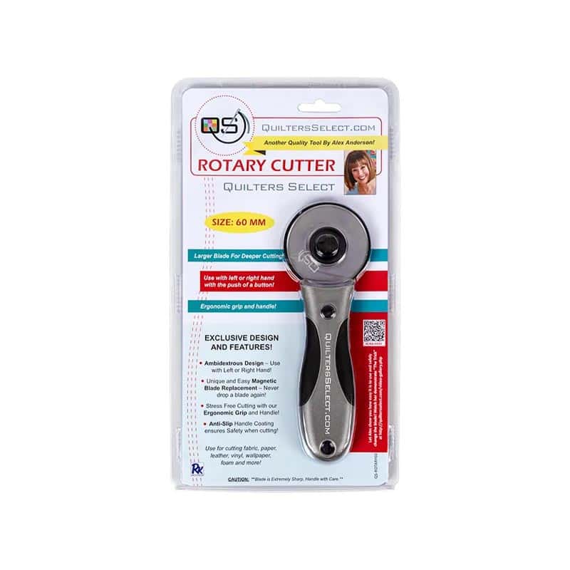 Quilters Select Deluxe 60MM Rotary Cutter - image 1 - quilting supply from Quilted Joy