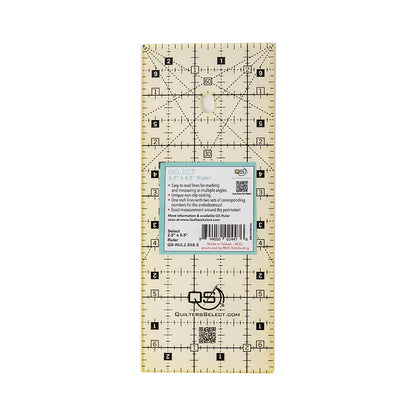 Quilters Select Quilting Ruler 2-1/2in x 6-1/2in - image 2 - quilting ruler for precision cutting