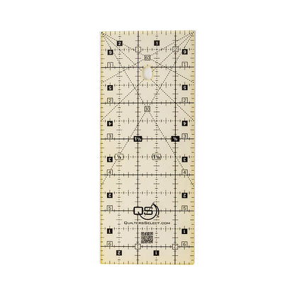 Quilters Select Quilting Ruler 2-1/2in x 6-1/2in - image 1 - quilting ruler for precision cutting