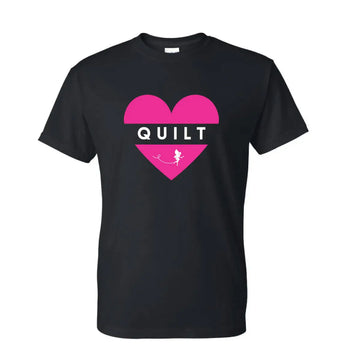 Quilt Heart T-Shirt - image 1 - quilting supply from Quilted Joy