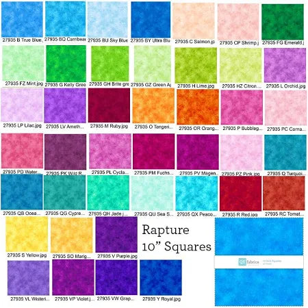 Rapture Multi 10" Squares