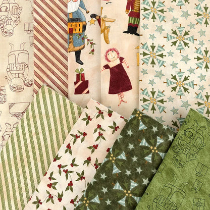 Naughty or Nice 10" Stacker - image 3 - quilting supply from Quilted Joy