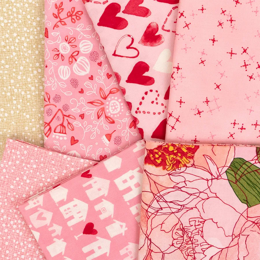 Darling Peony Mini Charm Pack - image 4 - quilting supply from Quilted Joy