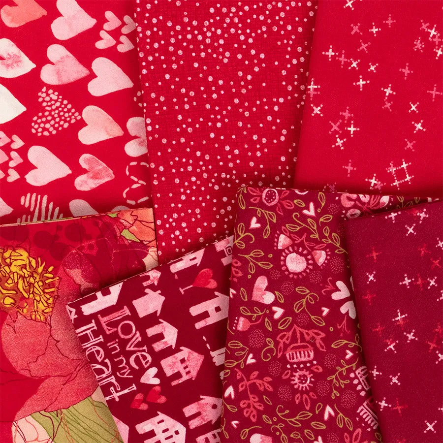 Darling Peony Mini Charm Pack - image 3 - quilting supply from Quilted Joy