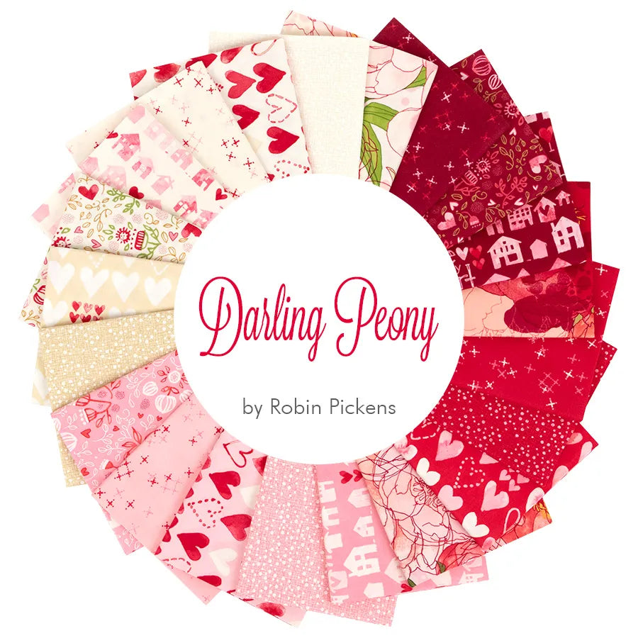 Darling Peony Fat Quarter Bundle - image 1 - fat quarter quilt fabric cut