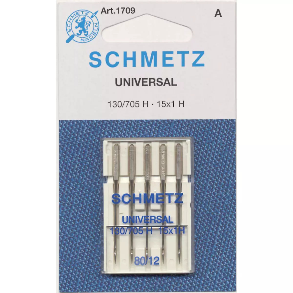 Schmetz Universal Machine Needles 80/12 #1709