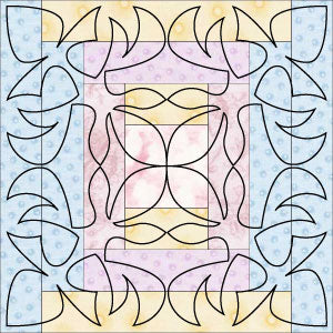 Sprouts with Wings Block Digital File
