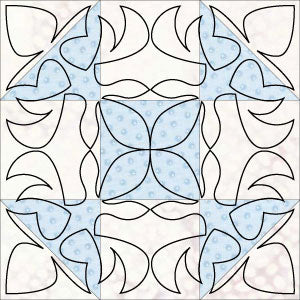 Sprouts with Wings Block Digital File
