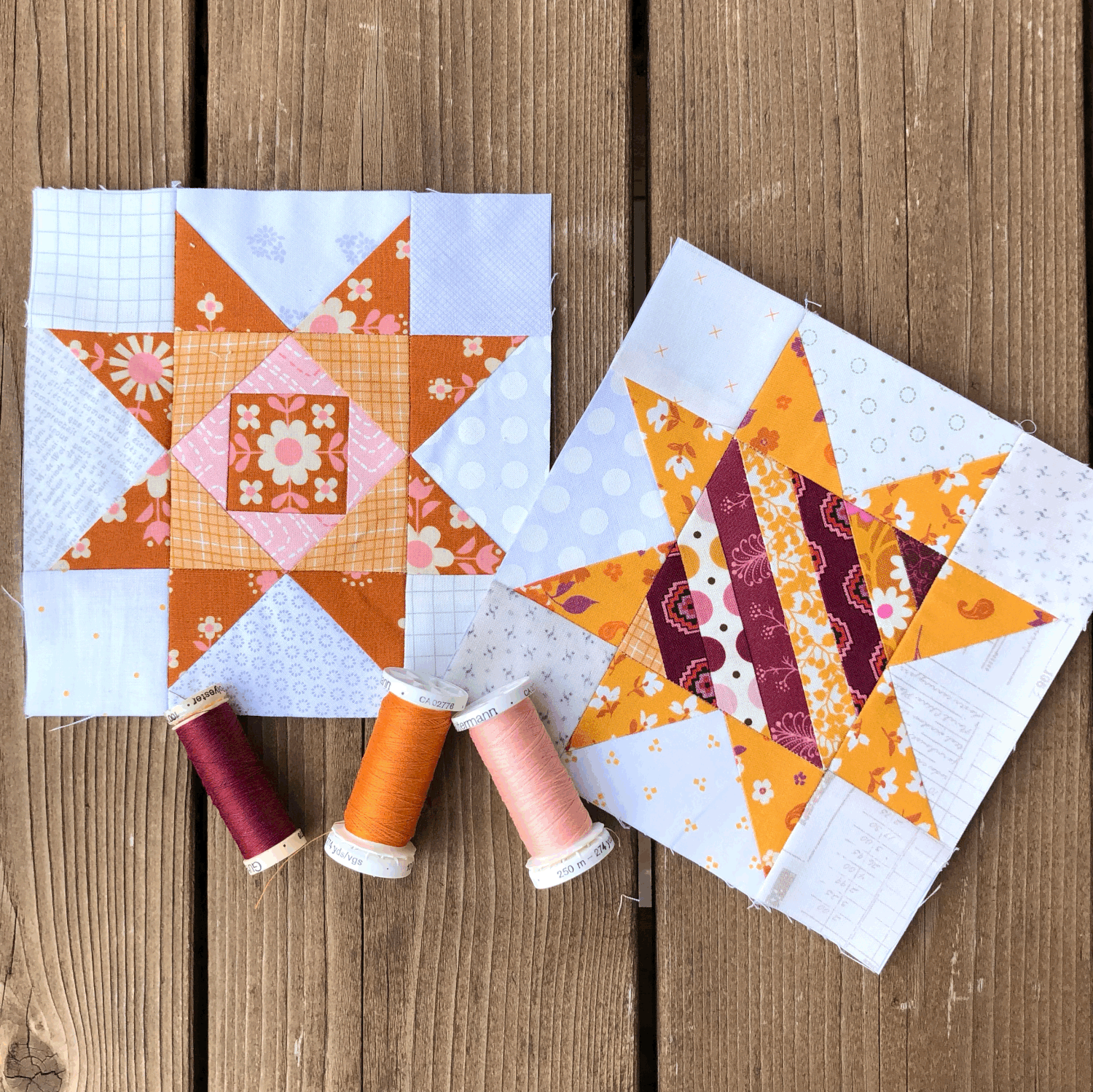 6in Scrappy Stars Foundation Pad - image 3 - quilting supply from Quilted Joy