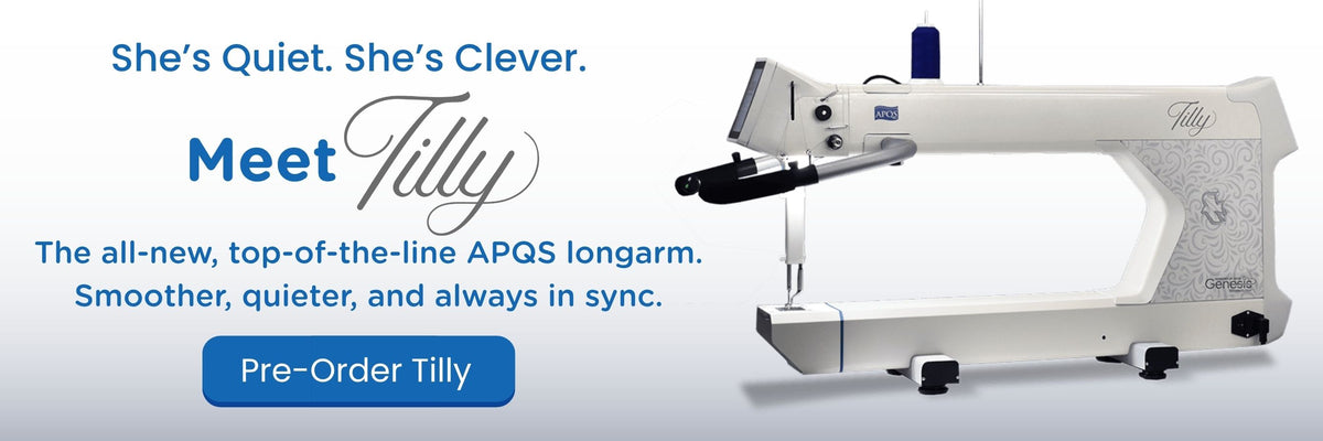 Explore the New APQS Tilly Long Arm Quilting Machine