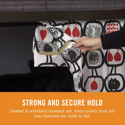 VELCRO brand strong secure hold white sew-on fastener strip