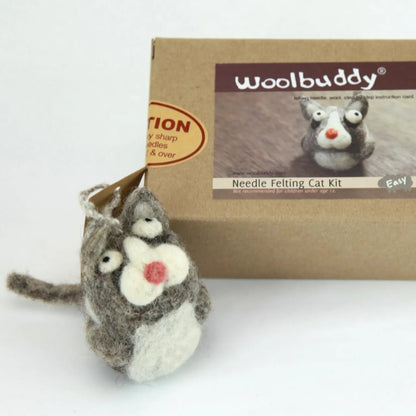 Cat DIY Needle Felting Kit