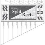 Split Rects quilt piecing ruler by Deb Tucker's Studio 180 Design